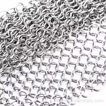 colorful Decorative Metal Mesh Drapery